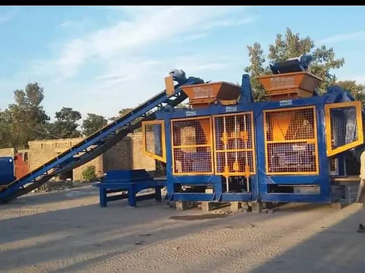 Tuff tile Making Machinery, Block making plant, pavers making machine 4