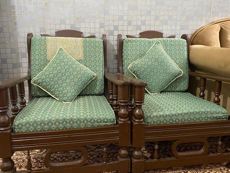 sofa set 5 seater wooden sofas 2