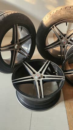 17 inch vossen style 5 star rims