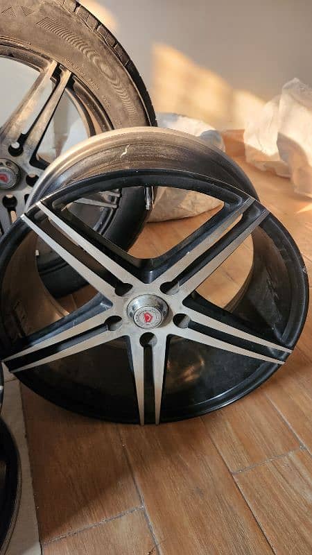 17 inch vossen style 5 star rims 1