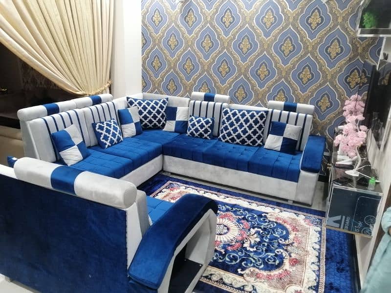 8 seater U Shape sofa set for sale 6