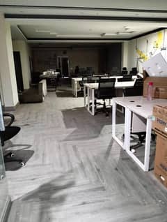 1 Kanal Commercial 1st floor Hall Available For Rent at hot Location in Johar Town