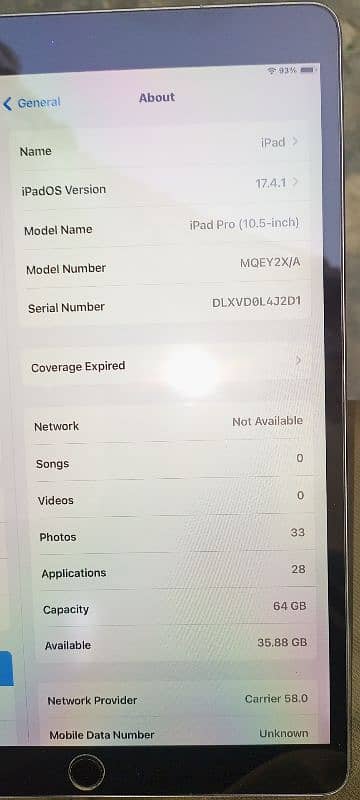 ipad pro (10.5 inch) 2019 for sell 4