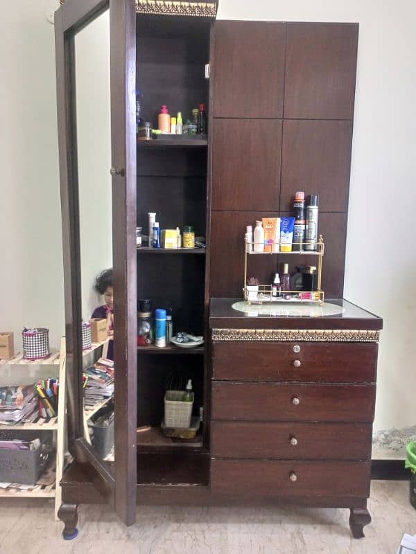 vanity table / dressing table with storage # mirror # vanity 1