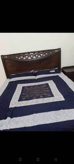 Bed set with Dressing Table