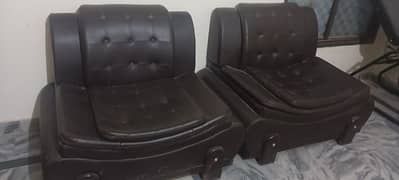 five sitter sofa set urgent sale. . .