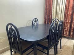 Dinning Table With 6  Chairs