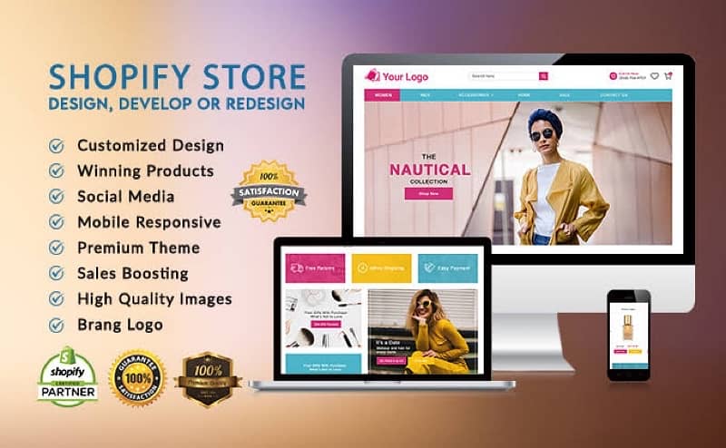 shopify professional Store Designing 0