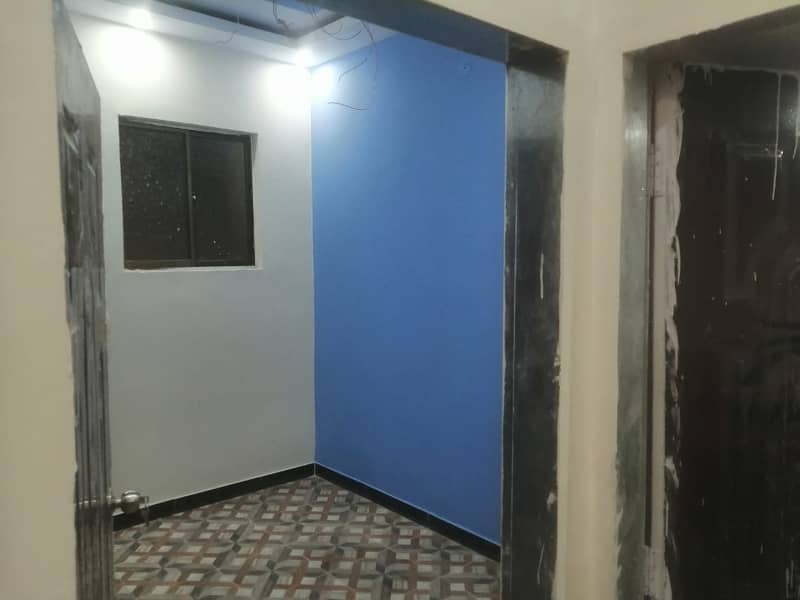 New flat 2nd floor korangi crossing allha Wala town 17