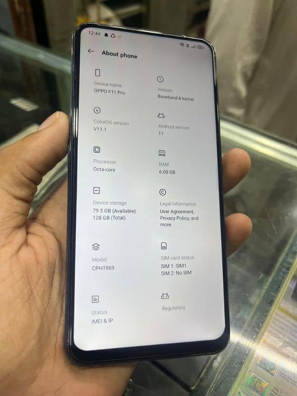 oppo F11 pro 6 128 GB 5