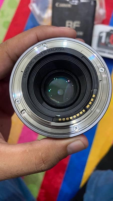 Canon RF 50mm 1.8 STM full frame Lens O3l74OO47O7 11