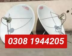 Dish Antenna sale and service 03081944205