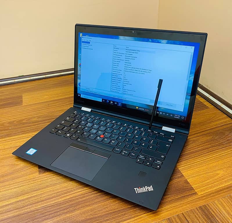 cod ThinkPad Lenovo x1 Yoga Core i7 7th Generation with stylus pen 7