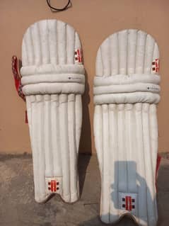 Grey Nicoloas excalibur Cricket Pads