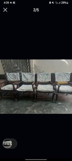 chair 4 wood condition achi