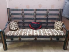 5-Seater Iron Sofa Set - Sturdy & Comfortable 0