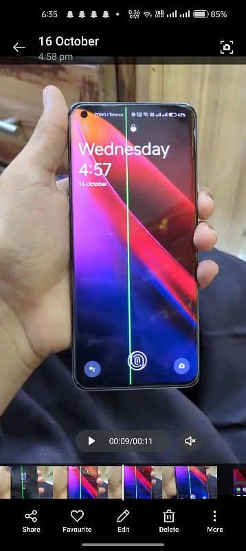 one plus 9 pro 10/10 condition sirf line ha 12 256 GB ha Dual sim ha 2