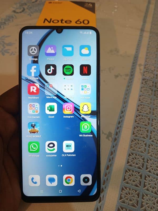 realme note 60 6/128gb 0