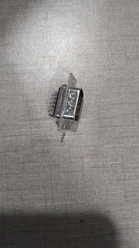 VGA 15 Pin Male D-Sub Plug Solder Connector DB15HD 4