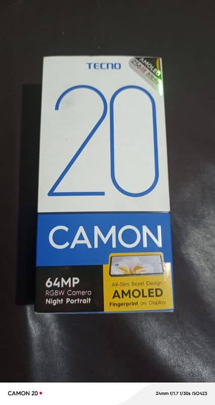 TENCO CAMON 20 ,,, 12/256 6