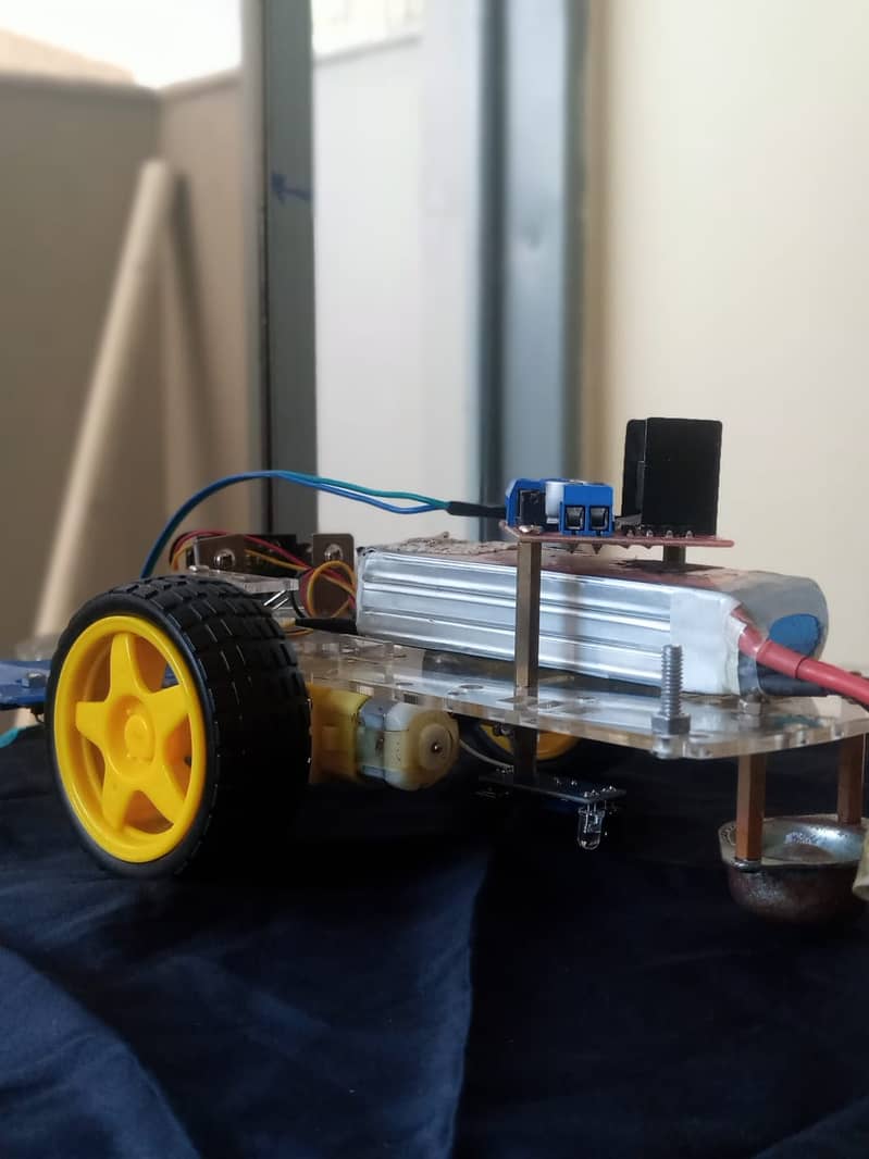 Line Follower – Obstacle Avoidance Robot – Arduino Smart Car Robot 4