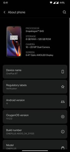 OnePlus 6T Exchange Possible with only iphone 0