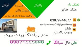 Tahir Building Paint work