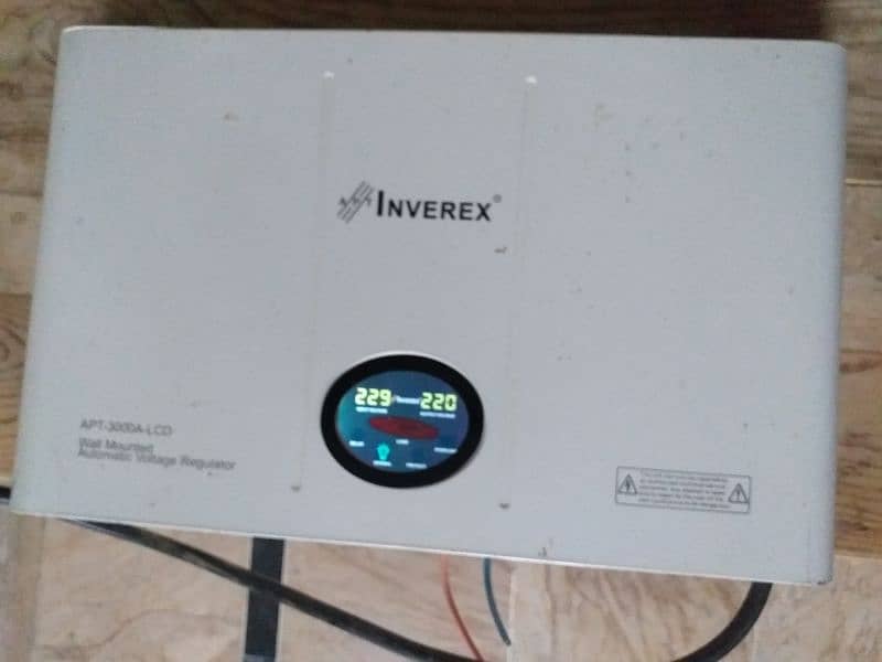 Inverex Stabilizer 3000 VA wall mount 100 % genuine perfectly working 14