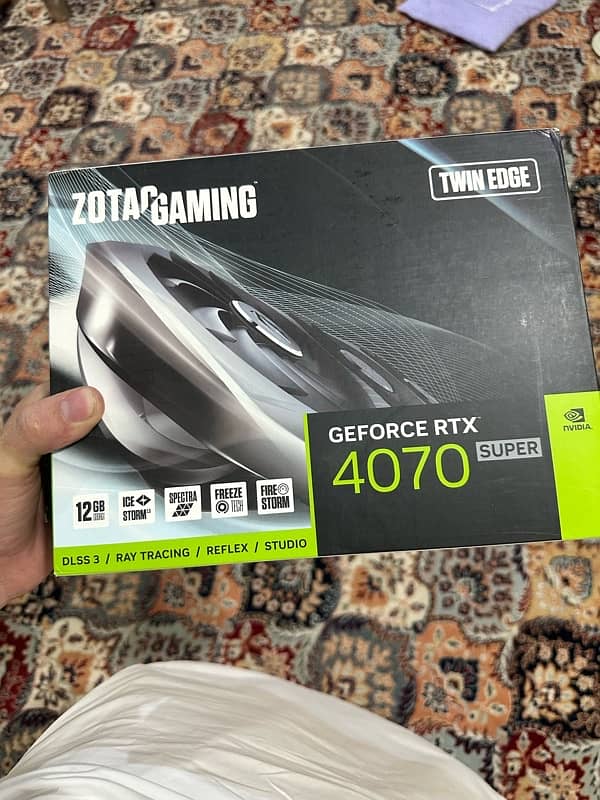 NIVIDIA ZOTAC RTX 4070 SUPER 12GB 1