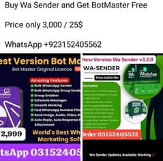 Digital Social Media Wa Sender,Botmaster,SMS Caster Marketing Software