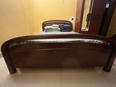 Wood Sheesham Bed Original 0