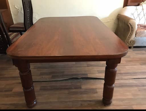 Wooden dining table 6*4 3