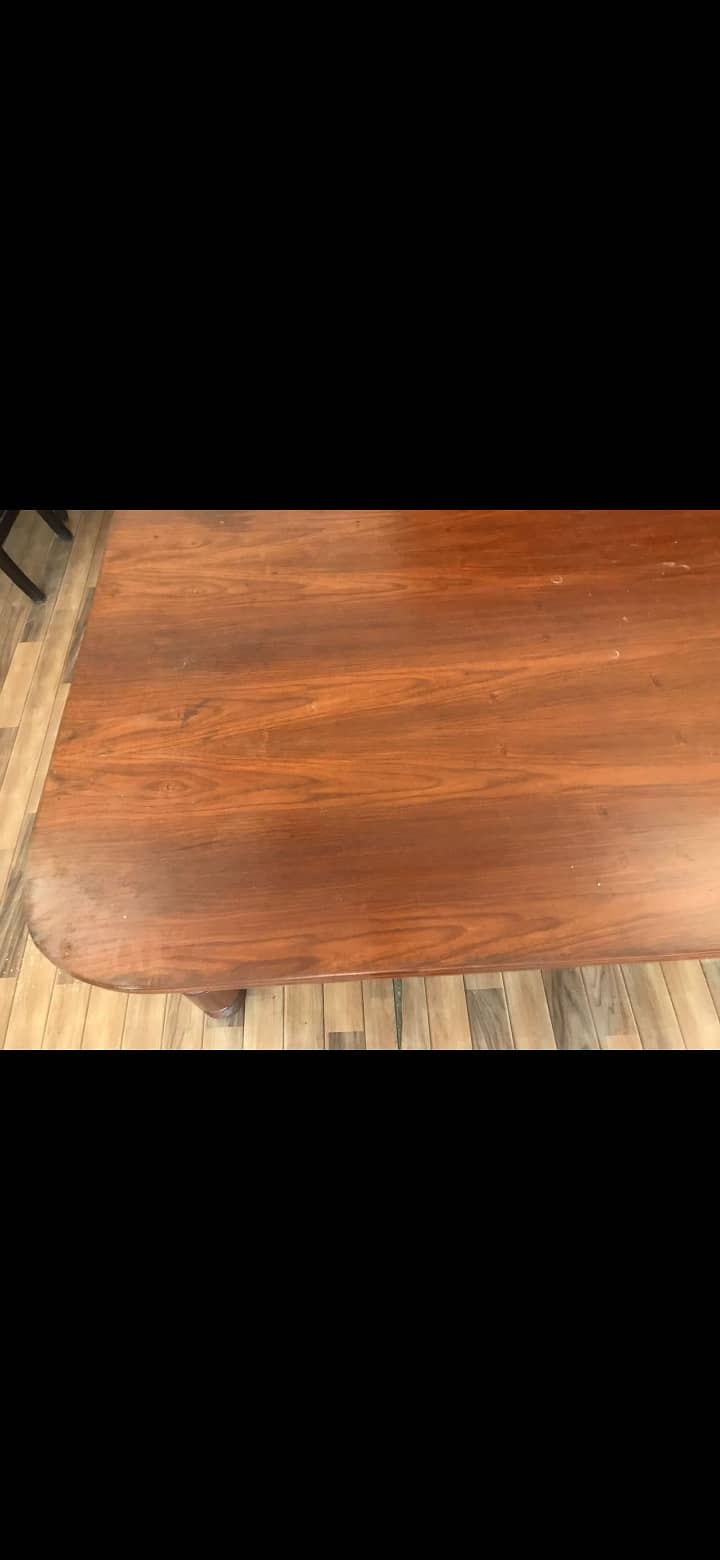 Wooden dining table 6*4 5