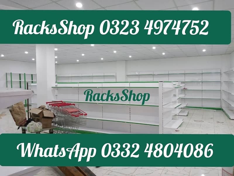 Wall Rack/ Store Rack/ Cash Counter/ Trolleys/ Baskets/ POS 3