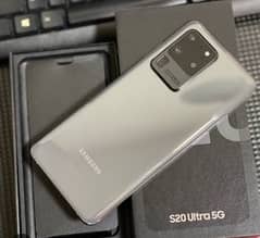 Samsung S20 Ultra full Box Official PTA Approve dual SIM 100% Zoom