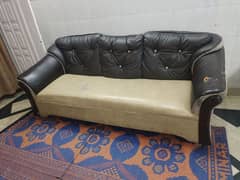 5 seater Leather sofa set