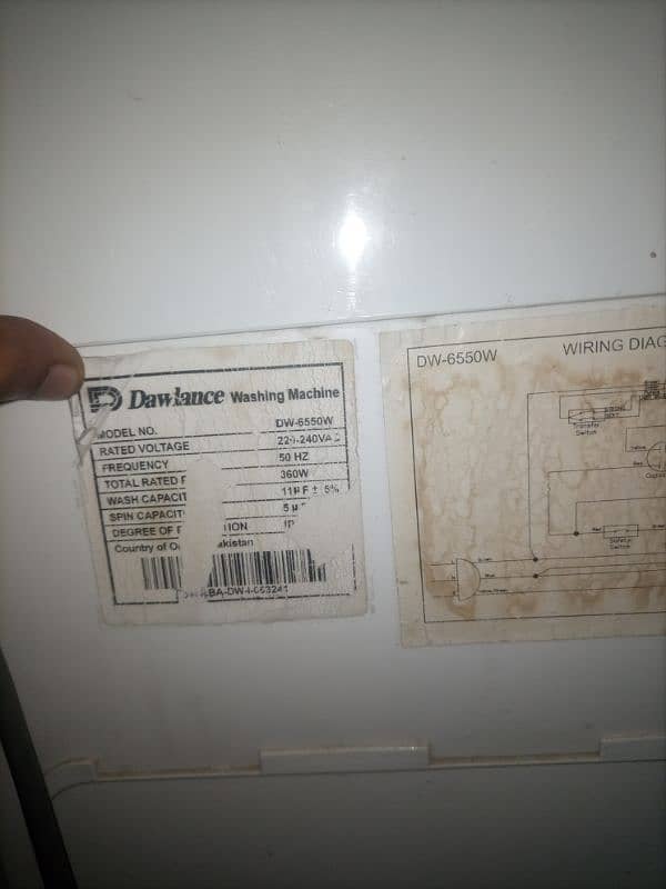 Dawlance Washer and Dryer Machine 7