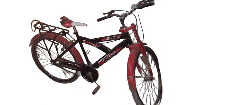 Red & Black Bicycle 0