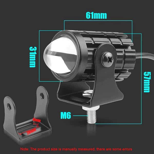 D-11 Moto Driving Fog Lights, Motorcycle & Car Spot Lights 3