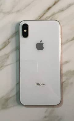 iPhone X Stroge/256 GB PTA approved for sale 03252452771