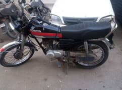 Honda 125 Karachi registered only exchange