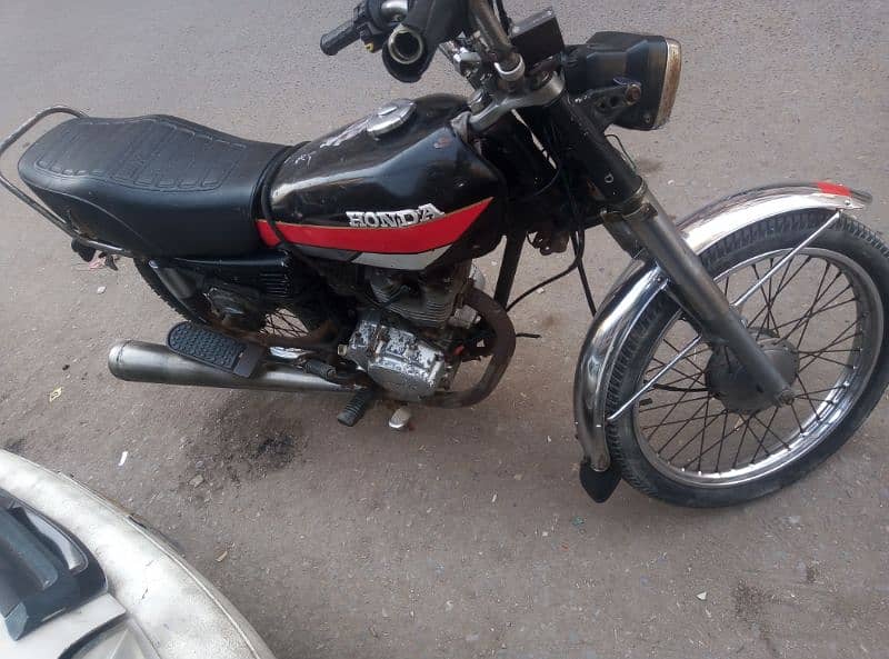 Honda 125 Karachi registered only exchange 4