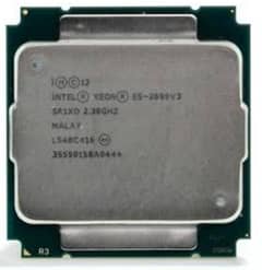 intel Xeon E5 2699 V3 18 core 36 Threads Pair