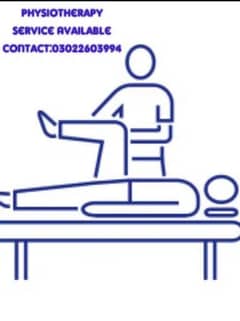 Home physiotherapy service available