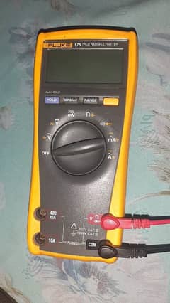 ampere meter fluke 175 true rms multimeter