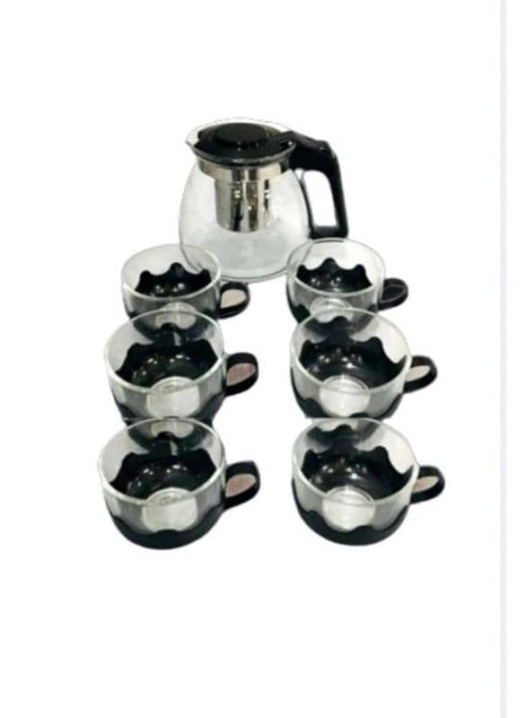 Electric Infaser Kettle With 6 Cups 0