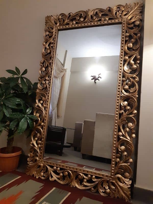 Brand New Pure Wood Frame Mirror. 2