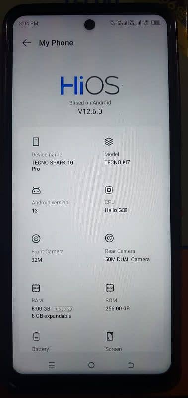 tecno spark 10 Pro 3month warrenty 0