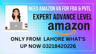 NEED AMAZON EXPERT VA FROM LAHORE