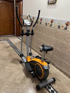 Elliptical gym cycle